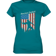 American Football Banner - Ladies Premium Shirt