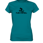 Playoff Flag Football Men Black - Ladies Premium Shirt