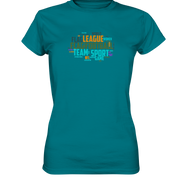Flag Football Word Bubble - Ladies Premium Shirt