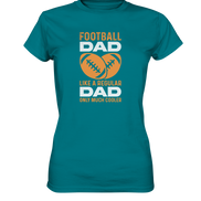 Football Dad Much Cooler - Ladies Premium Shirt