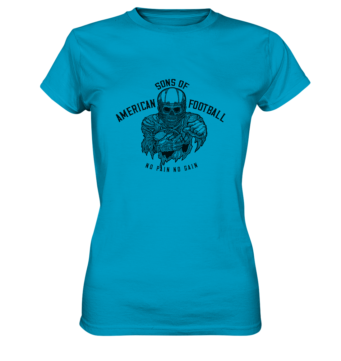 SAMFO No Pain No Gain  - Ladies Premium Shirt