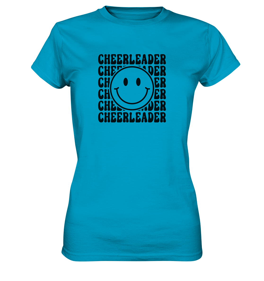 Cheerleader Smiley - Ladies Premium Shirt