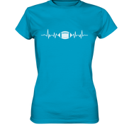 Football Heartbeat - Women's Premium Shirt