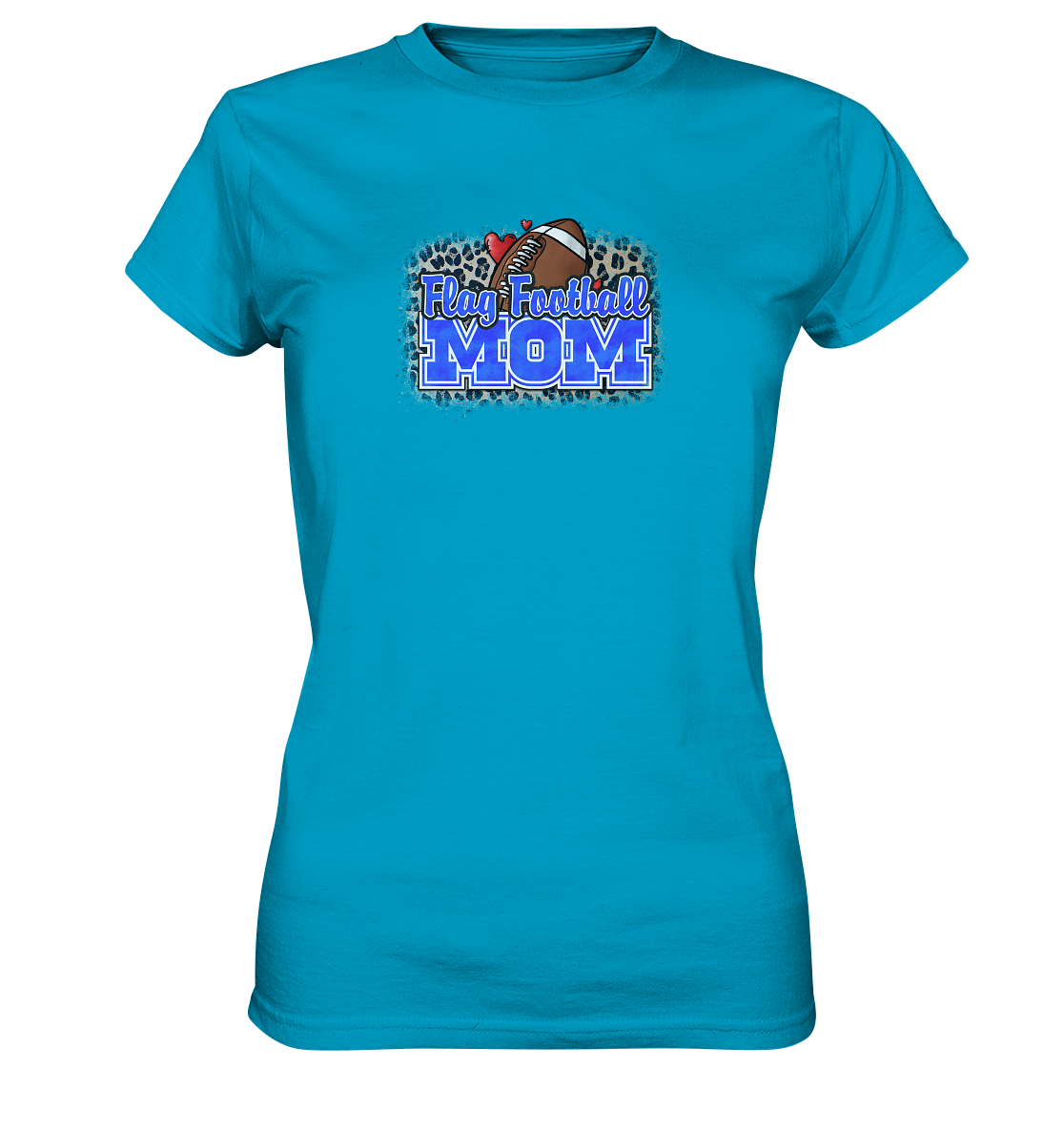 Flag Football Mom - Women's Premium Shirt