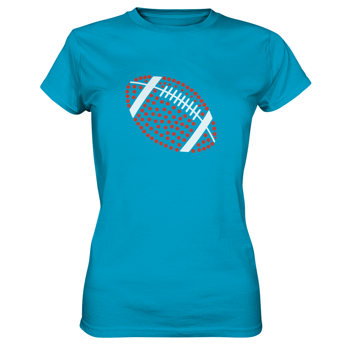 Football Dots - Ladies Premium Shirt