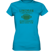 Lineman Heroes Green - Ladies Premium Shirt