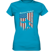 American Football Banner - Ladies Premium Shirt