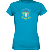Lineman Brick Wall - Ladies Premium Shirt