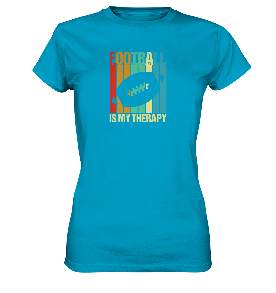 Football is my Therapy - Ladies Premium Shirt
