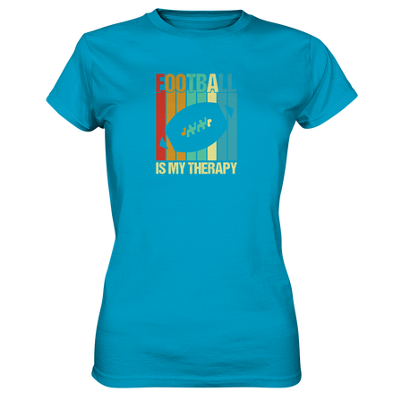 Football is my Therapy - Ladies Premium Shirt