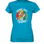 Game Day Vibes White - Ladies Premium Shirt