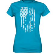 USA Flag Fight - Ladies Premium Shirt