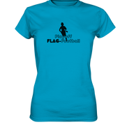 Playoff Flag Football  Women black  - Ladies Premium Shirt