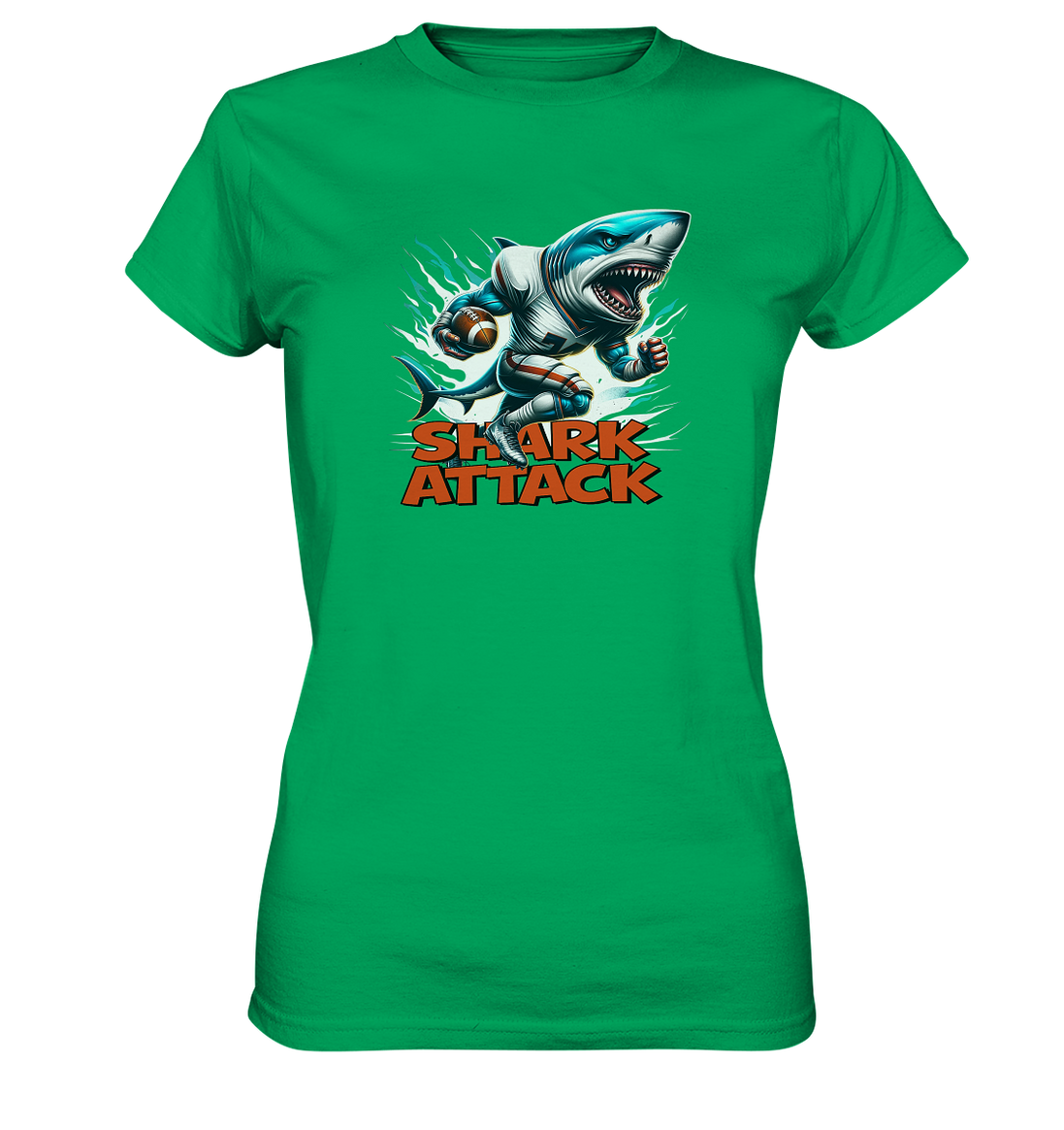 Shark Attack - Ladies Premium Shirt
