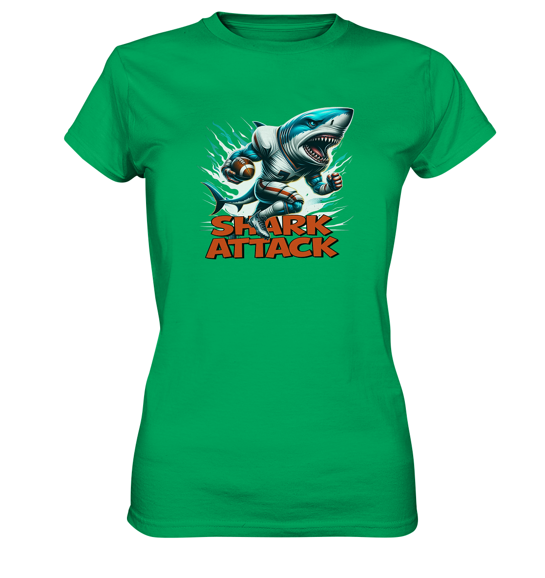Shark Attack - Ladies Premium Shirt