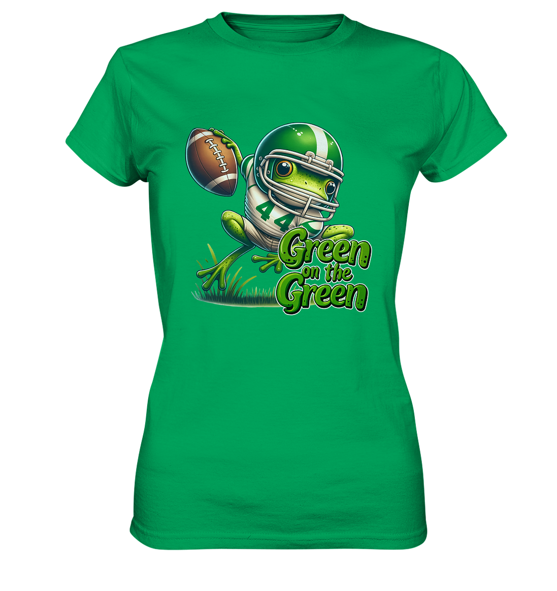 Green Frog   - Ladies Premium Shirt