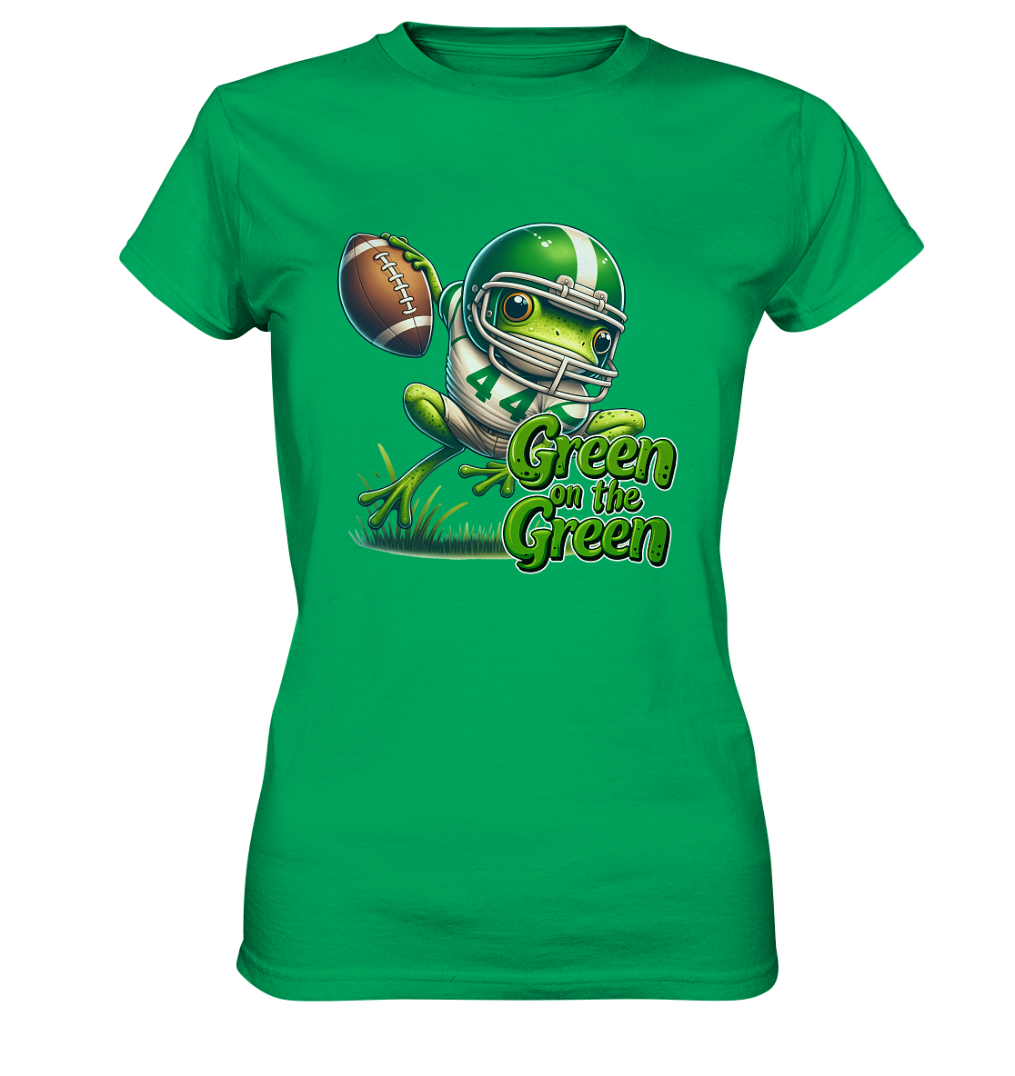 Green Frog   - Ladies Premium Shirt