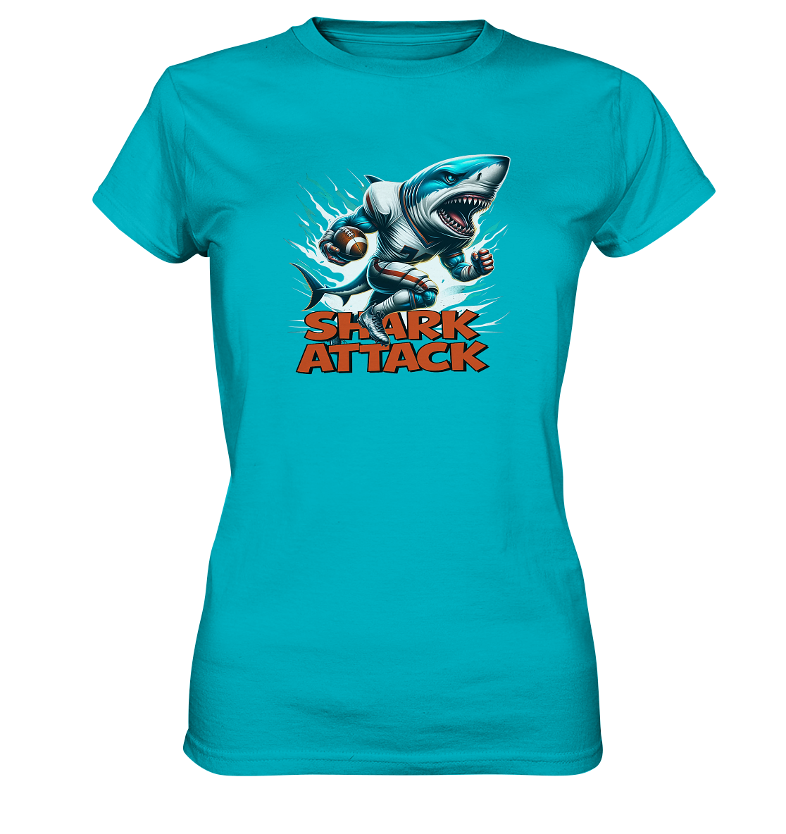 Shark Attack - Ladies Premium Shirt