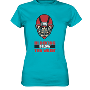 Blocking Below The Waist - Ladies Premium Shirt
