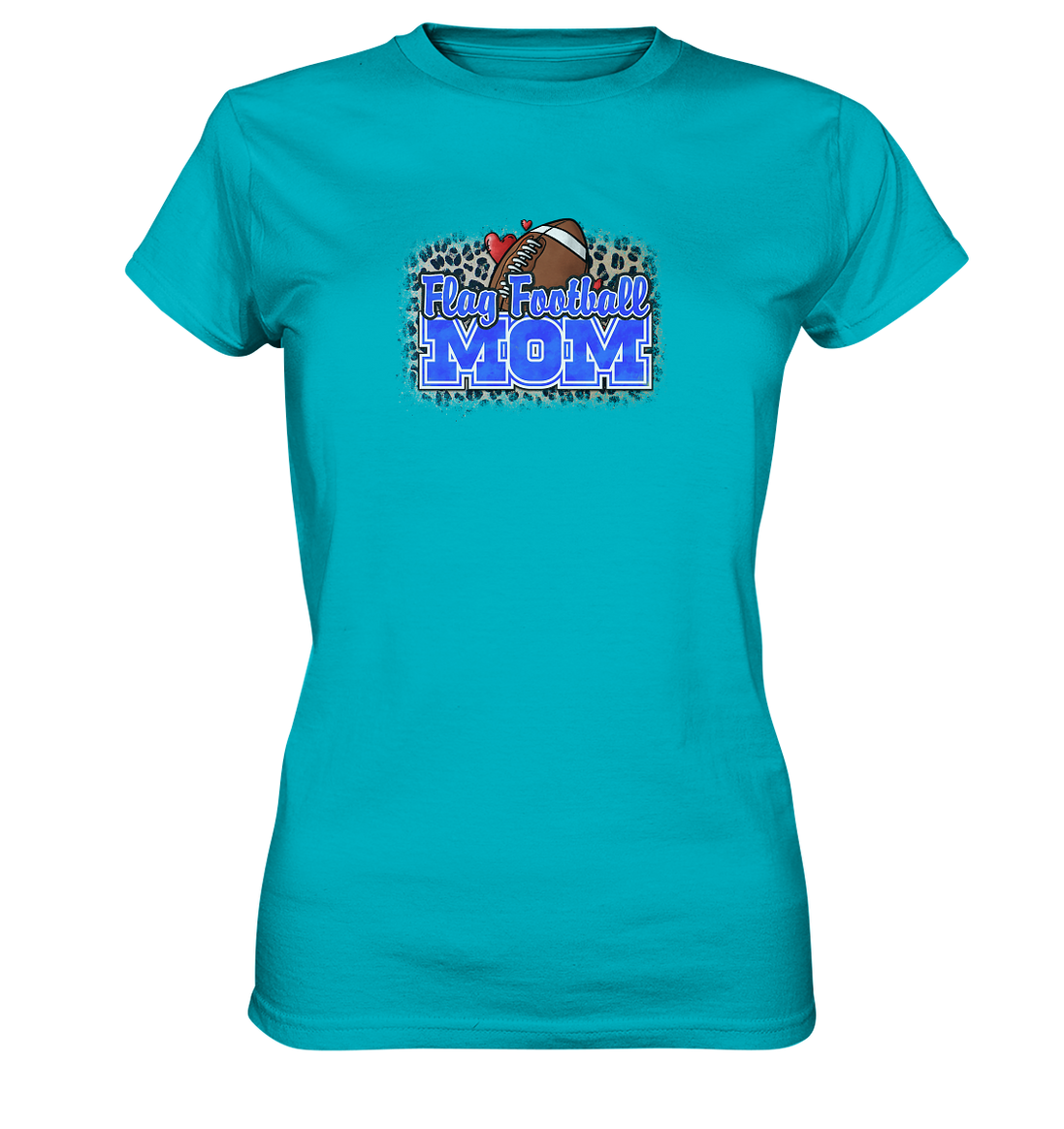 Flag Football Mom - Women's Premium Shirt