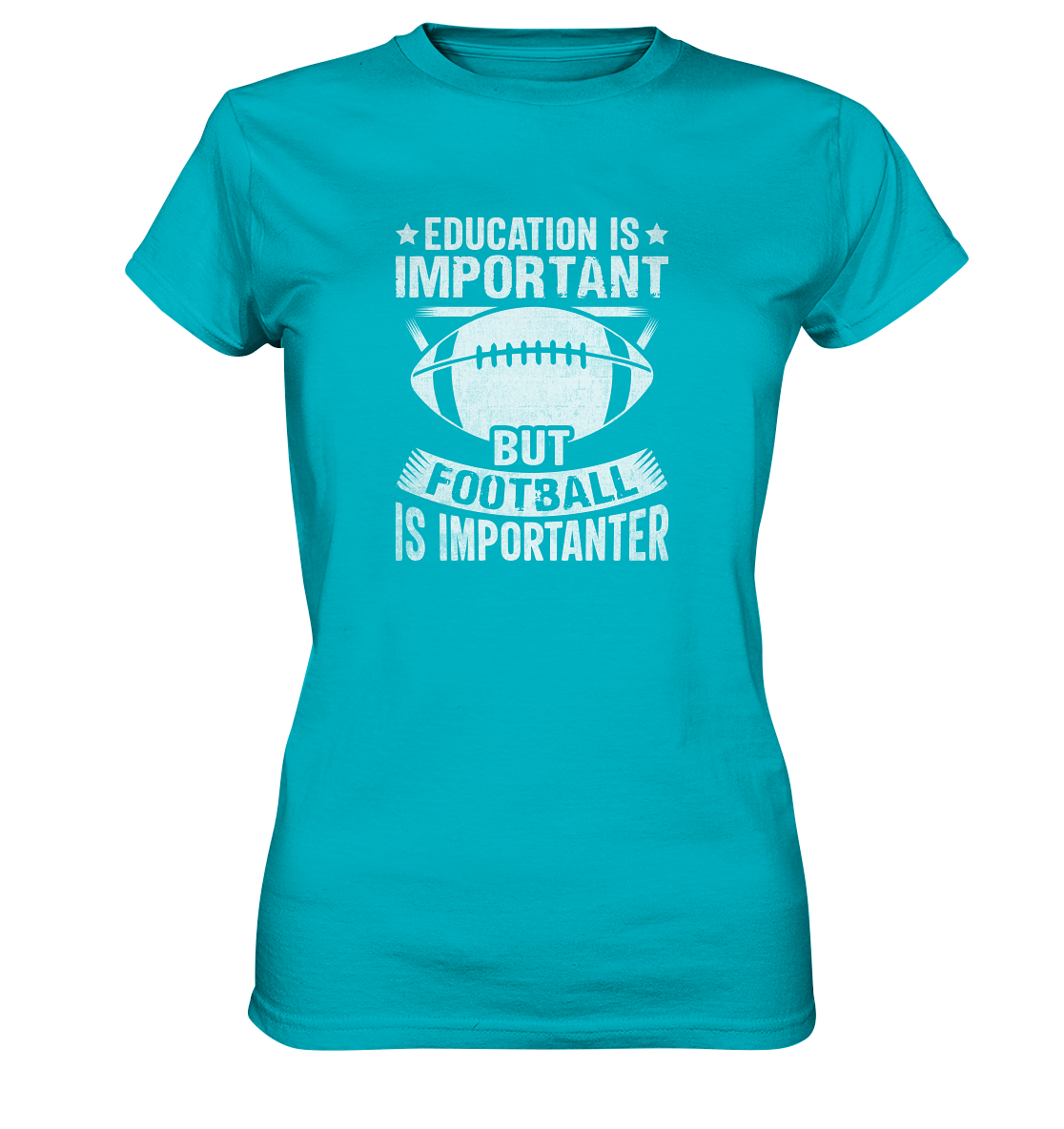 Football is importanter - Ladies Premium Shirt
