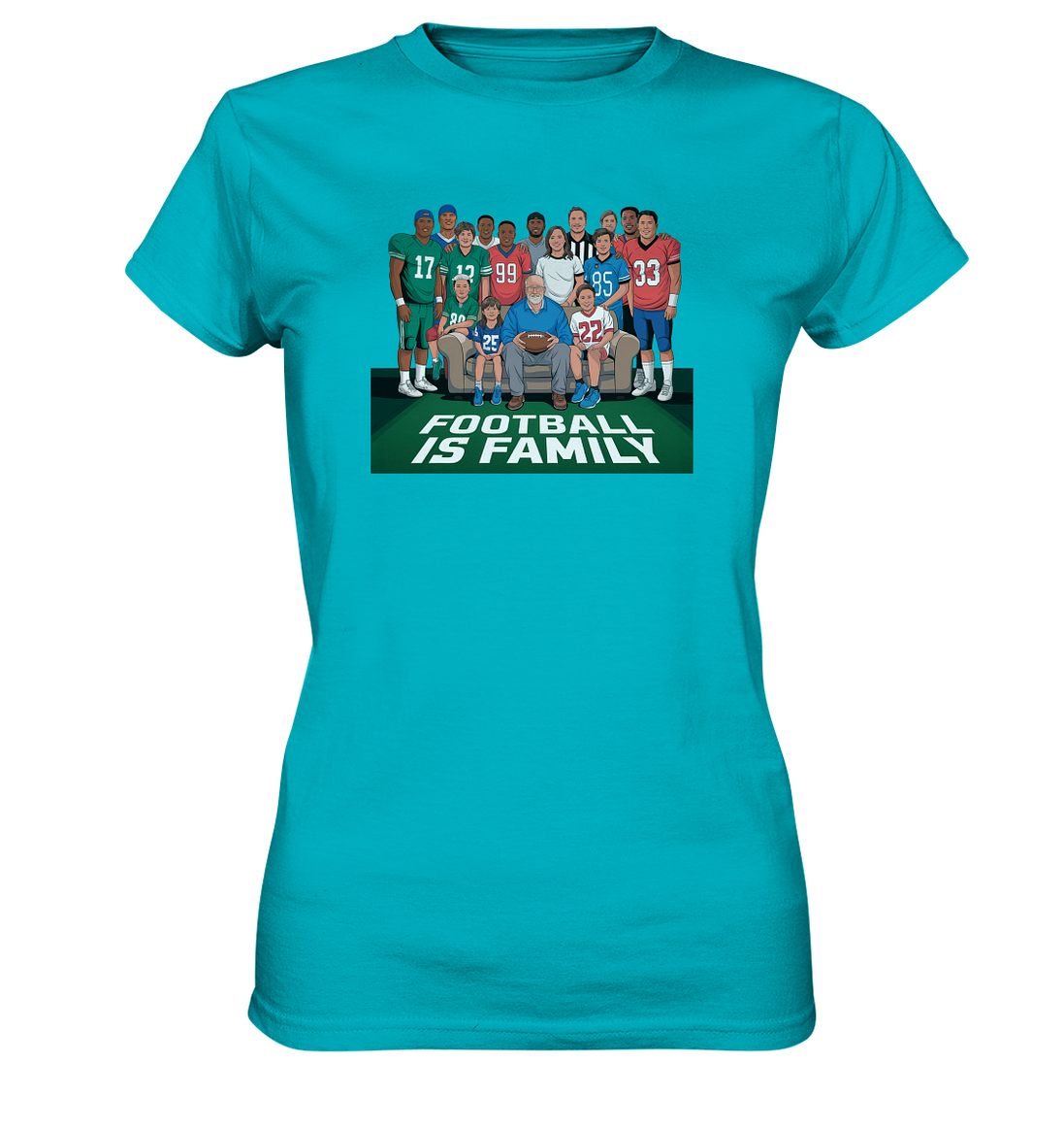 Football is Family - Ladies Premium Shirt