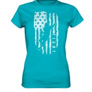 USA Flag Fight - Ladies Premium Shirt