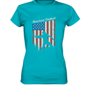 American Football Banner - Ladies Premium Shirt