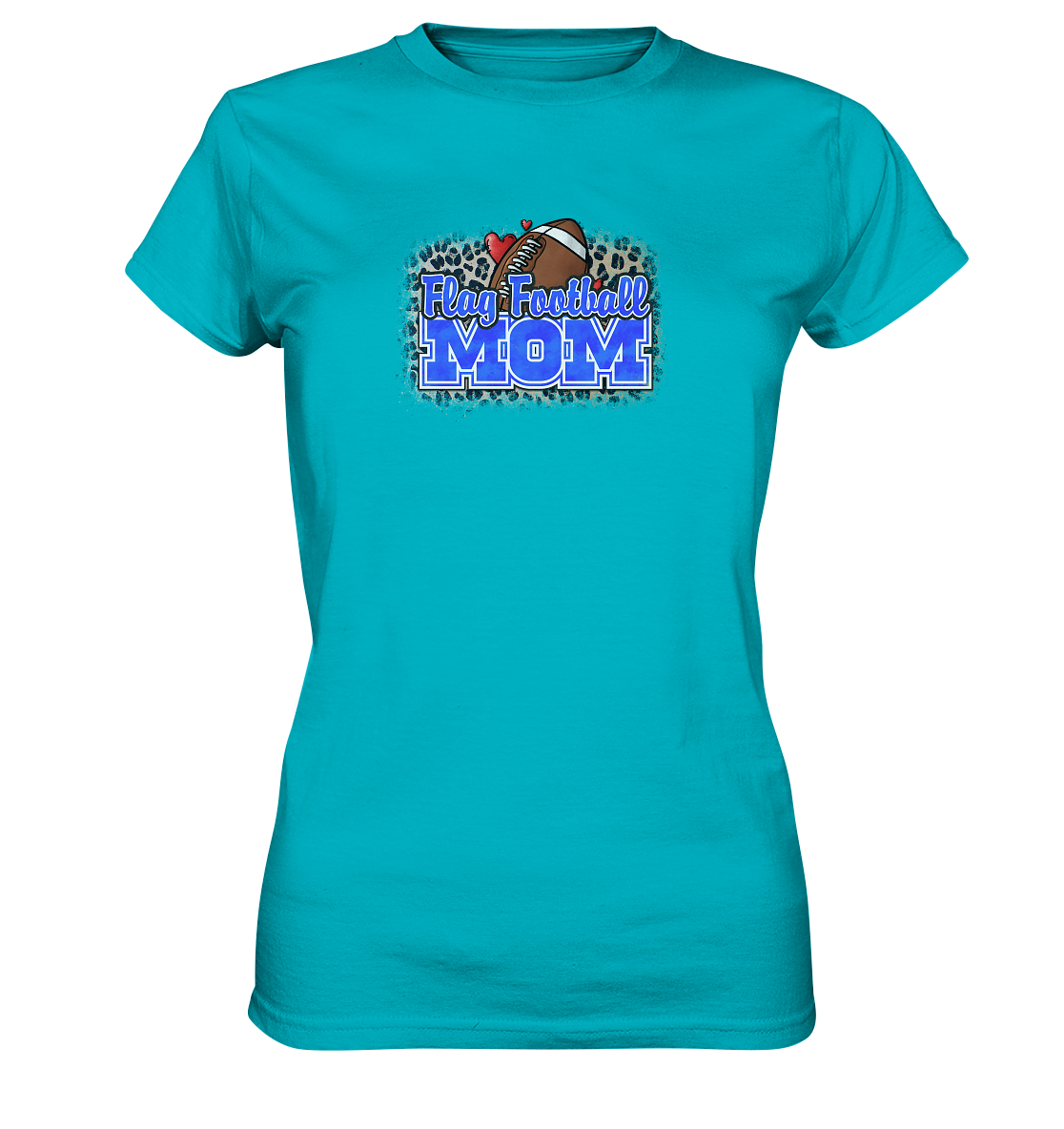 Flag Football Mom - Women's Premium Shirt