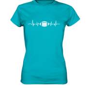 Football Heartbeat - Women's Premium Shirt