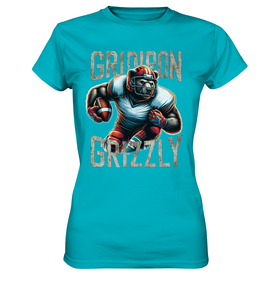 Gridiron Grizzly - Ladies Premium Shirt