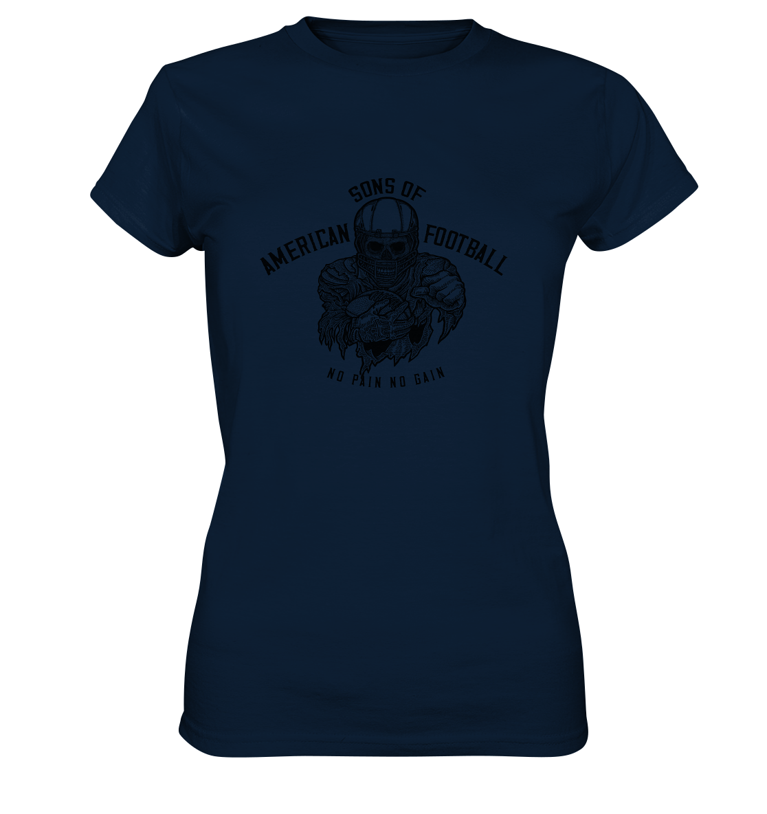 SAMFO No Pain No Gain  - Ladies Premium Shirt