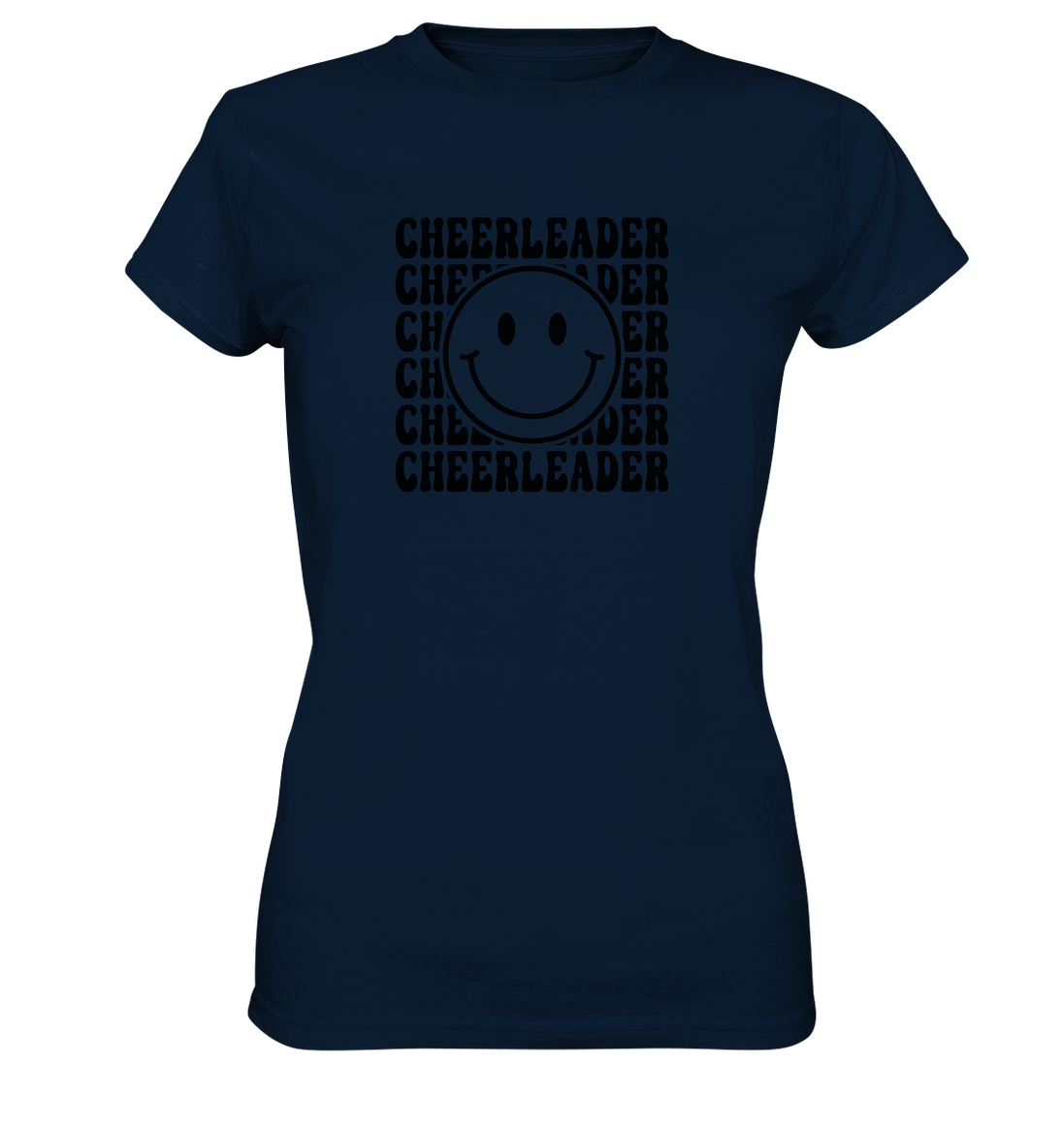 Cheerleader Smiley - Ladies Premium Shirt