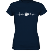 Football Heartbeat - Women's Premium Shirt