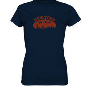 New York Football Silhoutte  - Ladies Premium Shirt