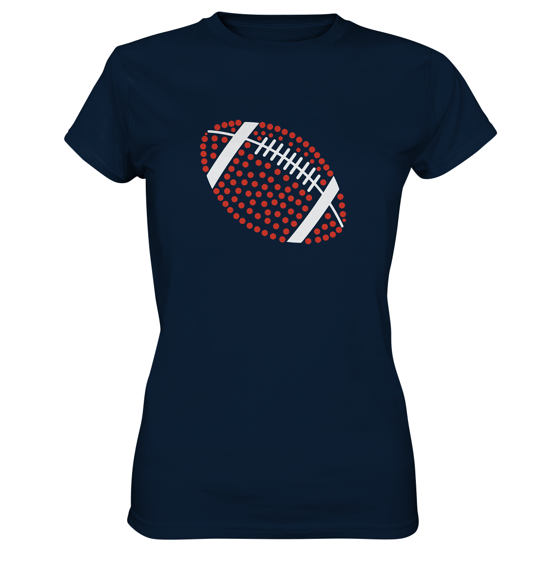 Football Dots - Ladies Premium Shirt