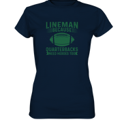 Lineman Heroes Green - Ladies Premium Shirt