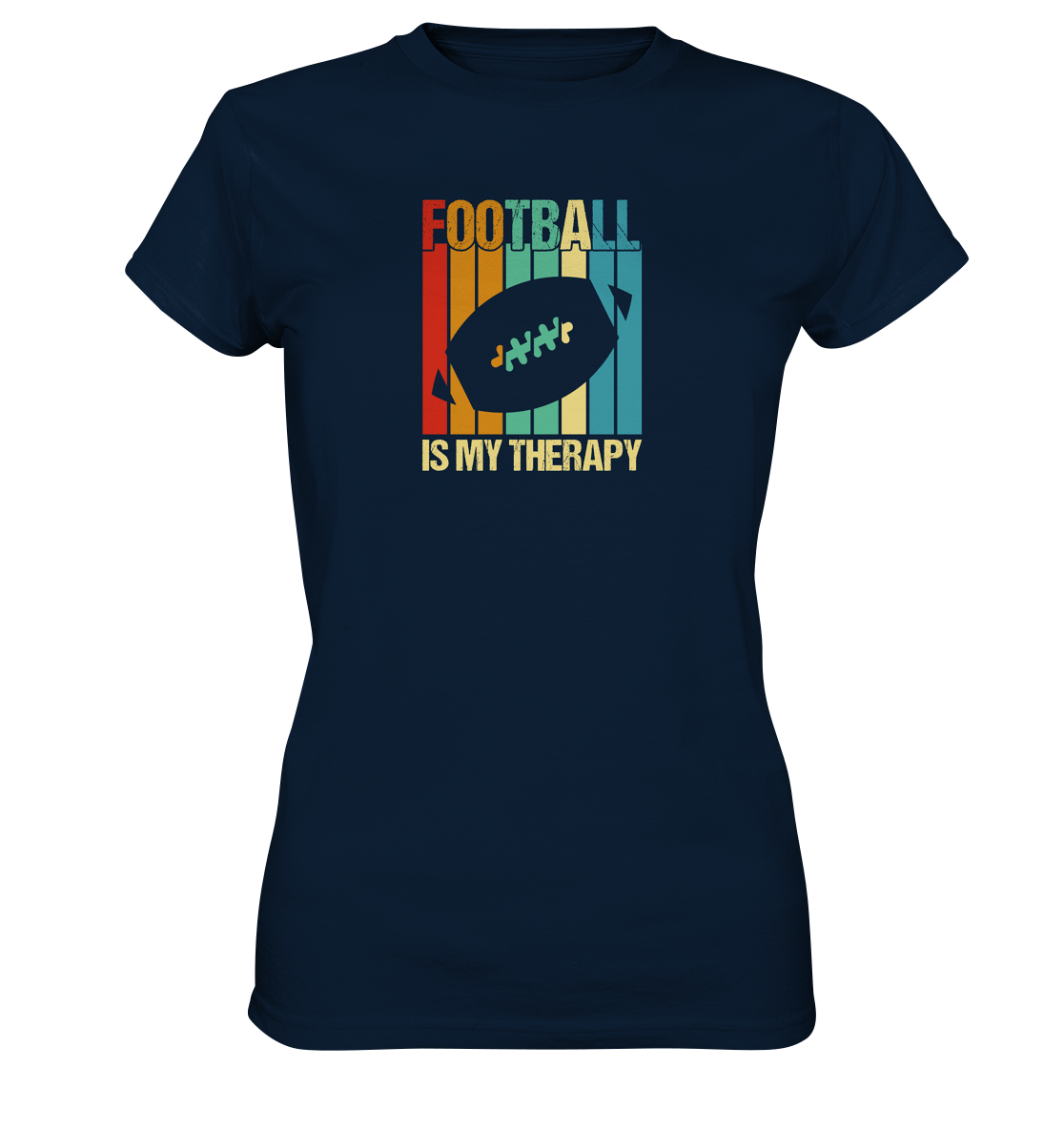 Football is my Therapy - Ladies Premium Shirt