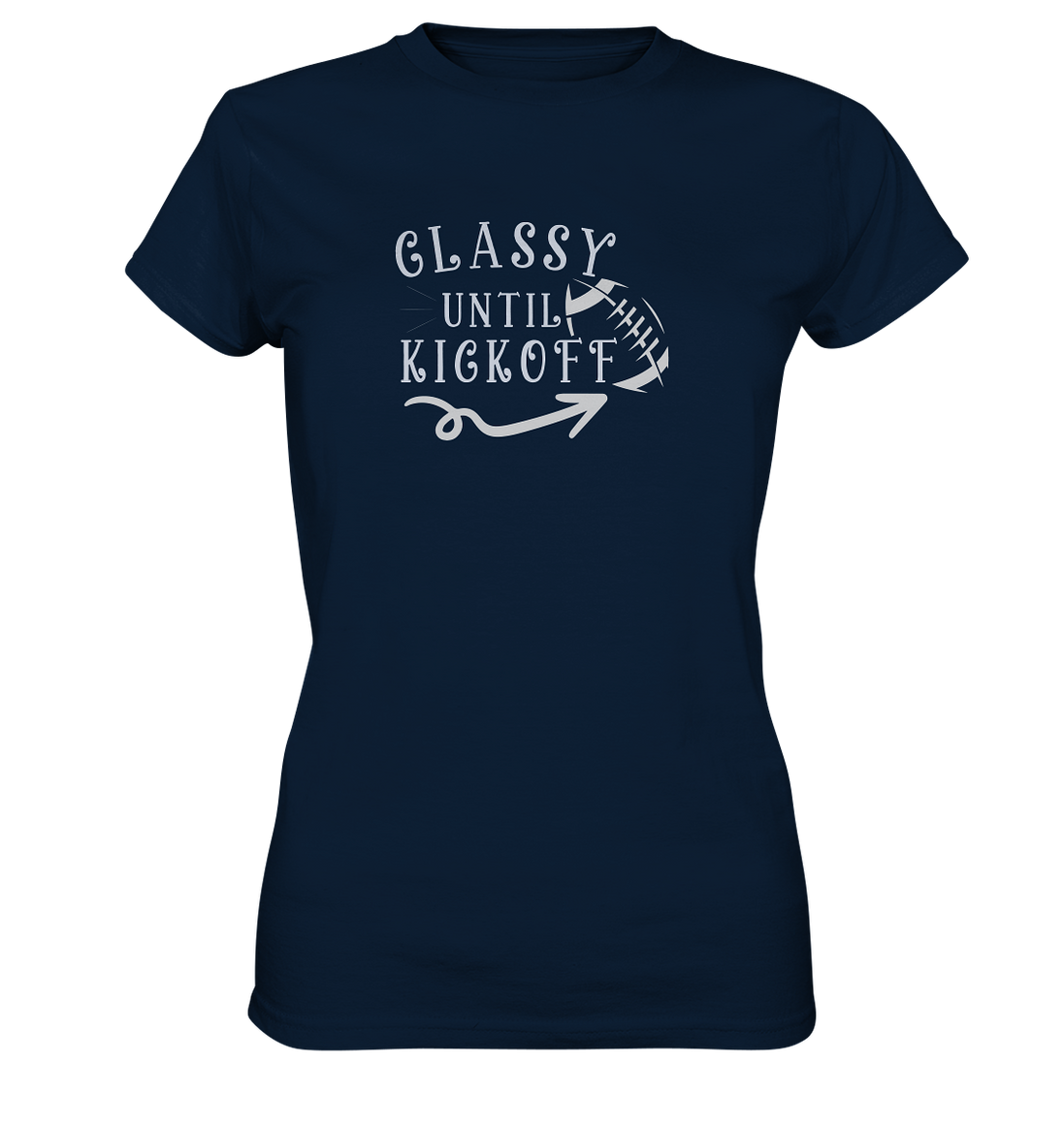 Glassy until Kick Off - Women's Premium T-Shirt