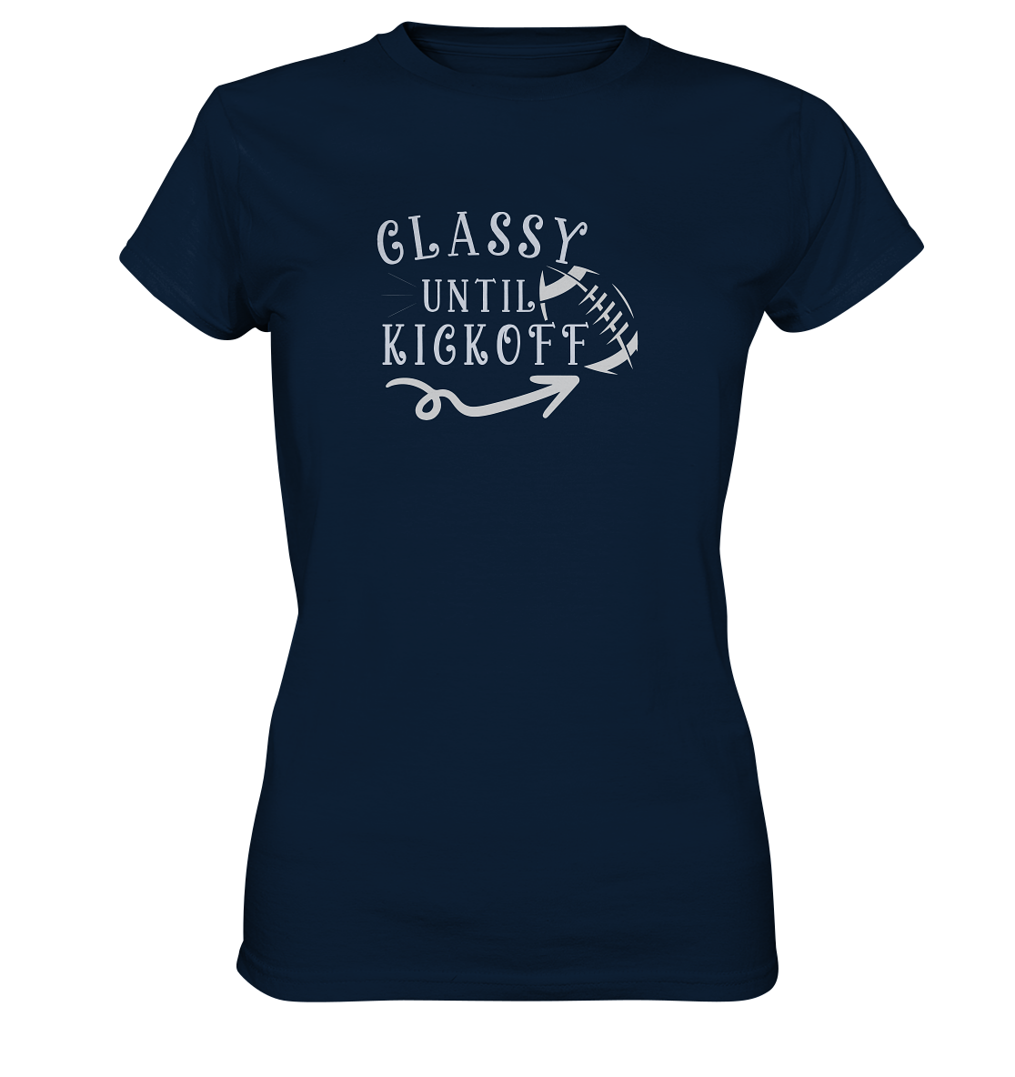 Glassy until Kick Off - Women's Premium T-Shirt