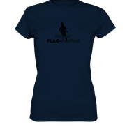 Playoff Flag Football  Women black  - Ladies Premium Shirt