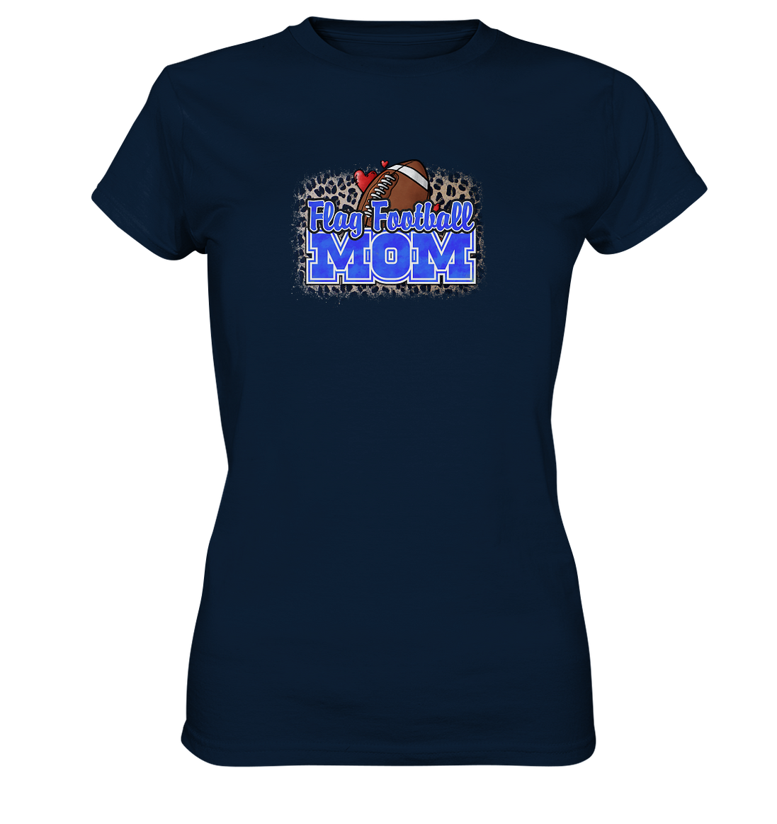 Flag Football Mom - Women's Premium Shirt