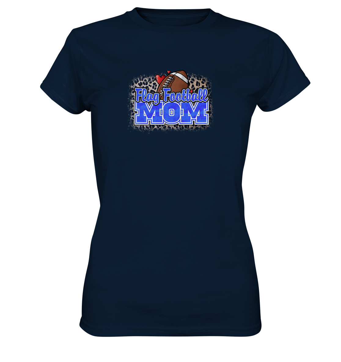 Flag Football Mom - Women's Premium Shirt