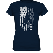 USA Flag Fight - Ladies Premium Shirt