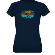 Flag Football Word Bubble - Ladies Premium Shirt