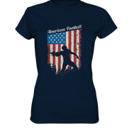American Football Banner - Ladies Premium Shirt