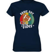 Game Day Vibes White - Ladies Premium Shirt