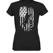 USA Flag Fight - Ladies Premium Shirt