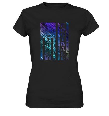 USA Football Flag  - Ladies Premium Shirt