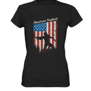 American Football Banner - Ladies Premium Shirt